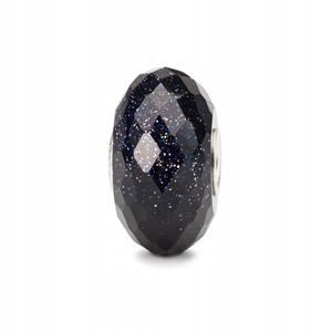 Trollbeads Beauty, Faceted Blue Goldstone