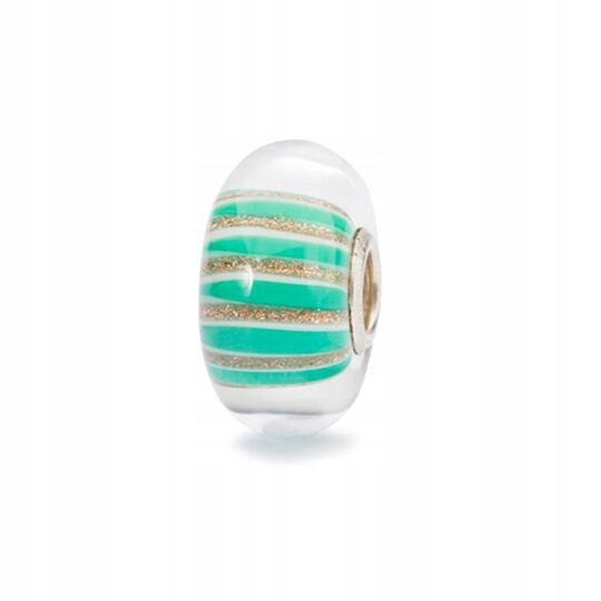 Trollbeads guľôčky, žiarivý pruh
