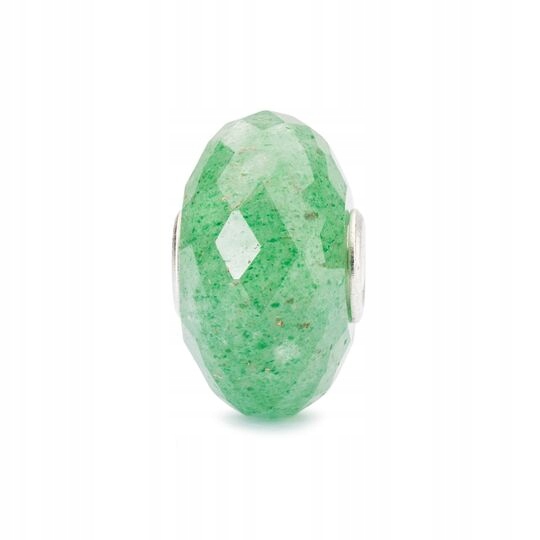 Trollbeads Bead, Green Aventurín
