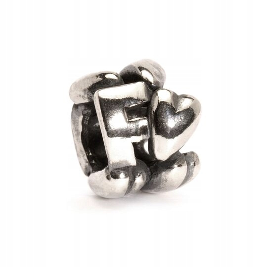 Trollbeads, listové koráliky, f