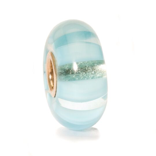 Trollbeads, svetlo modrý pruh