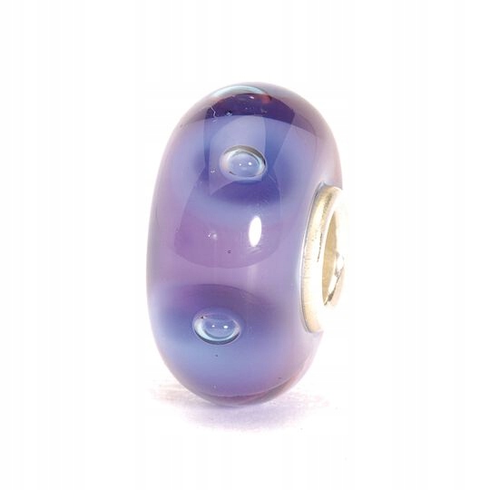 Trollbeads Bead, fialové bubliny