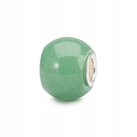 Trollbeads, guľaté aventurínové korálky
