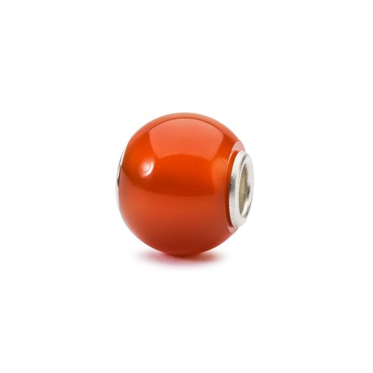 KORALIK Trollbeads, okrúhly červený ónyx