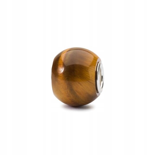 Trollbeads Bead, okrúhle tigerové oko