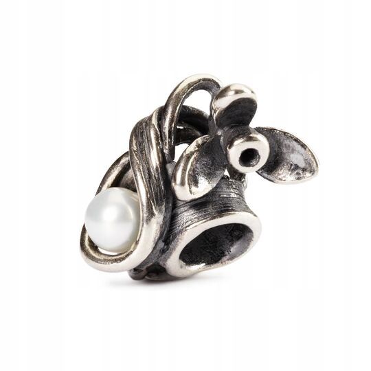 Trollbeads Bead, január Snowdrop
