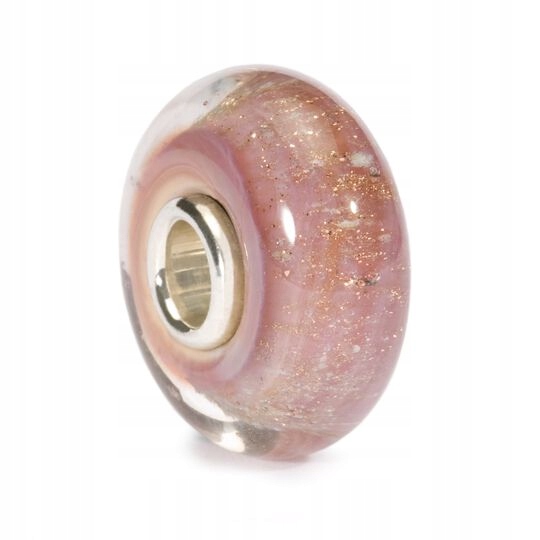 Trollbeads Bead, univerzálna ružová púšť