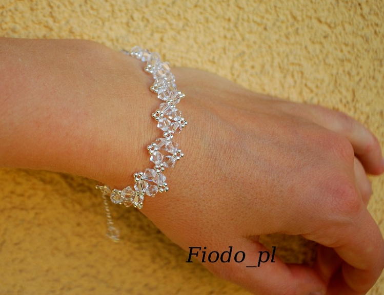 ČIPKOVÝ NÁRAMOK CRYSTAL SWAROVSKI