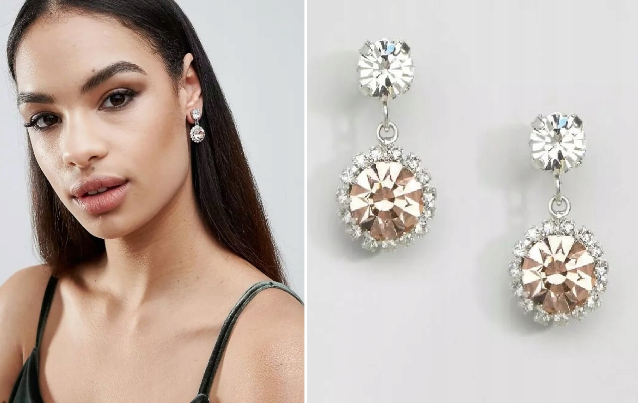 Náušnice Krystal London Crystals Swarovski Predaj