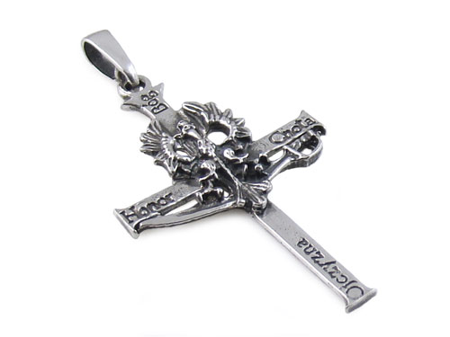 Kríž kríž s Eagle God Honor Honeland Silver 3