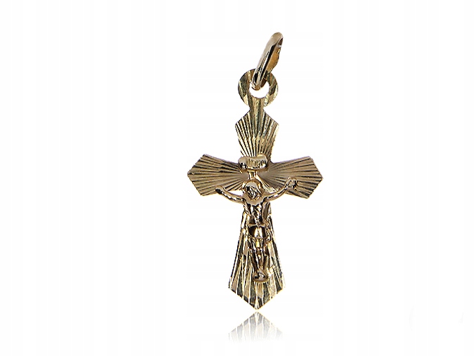 Cross Golden Lord Jesus Cross Gold 585 14K LGD141