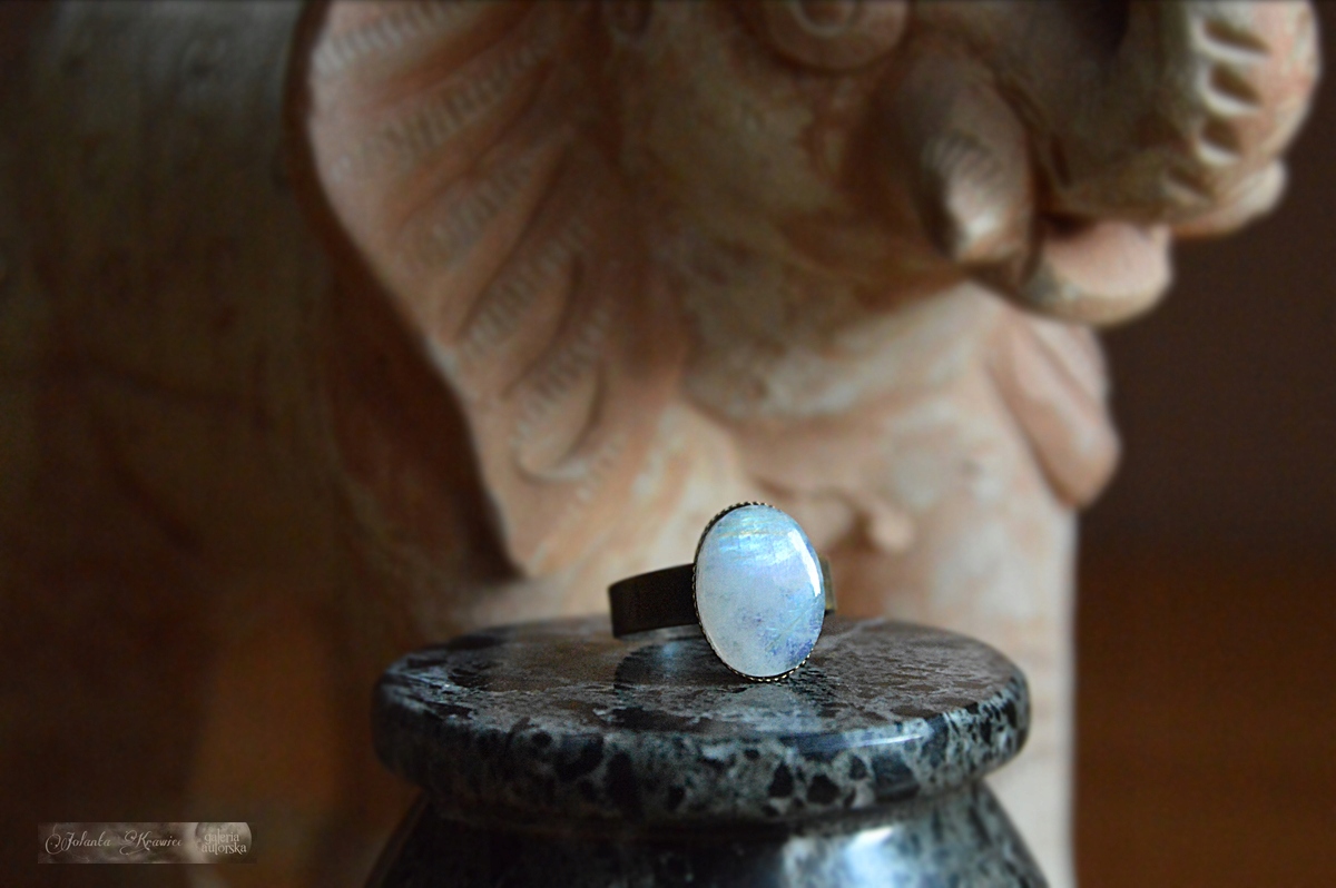 Adstone Vintage prsteň Moonstone