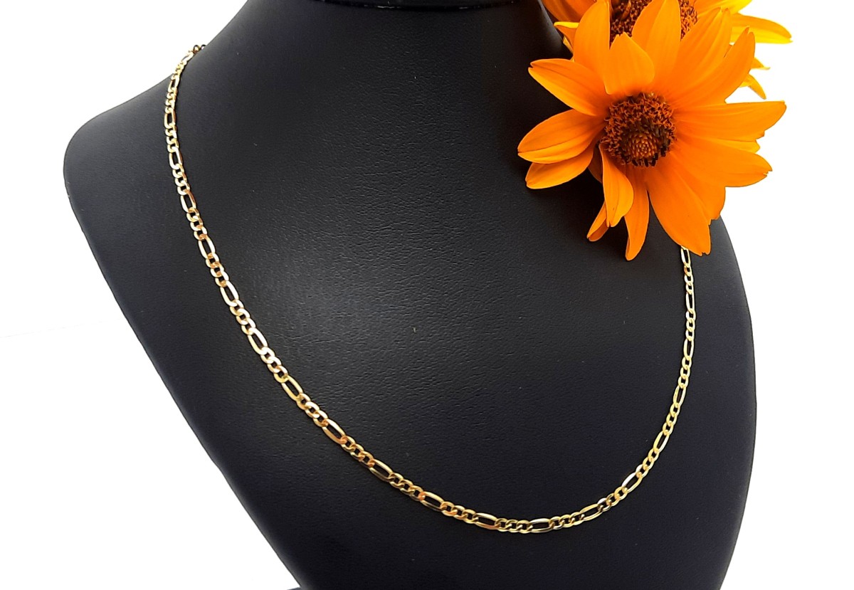 Classic Golden Figaro 585 4,4G 50 cm reťaz