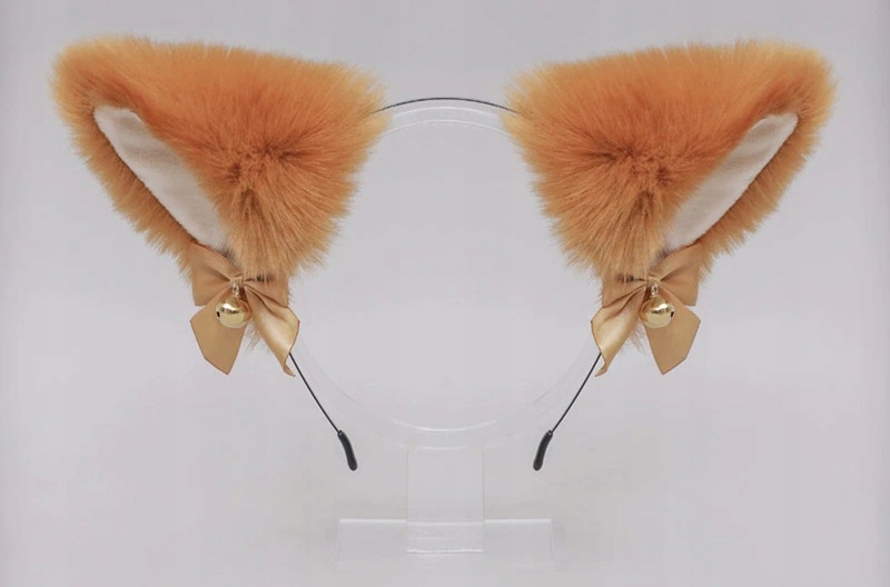 Cat Cat Ears Hair Band Bell Stubrá