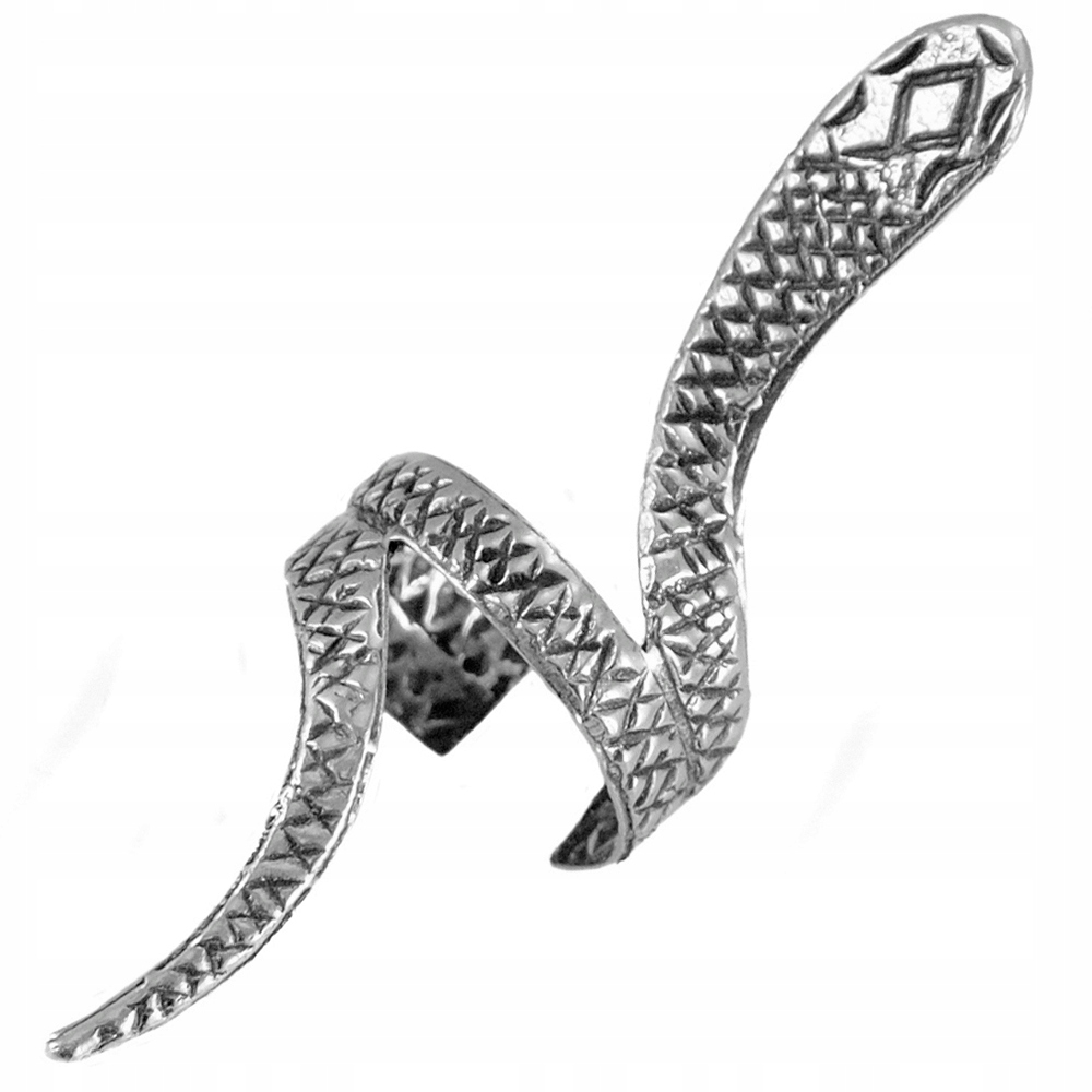 Náušnice Eater Viper Snake Silver 0,925