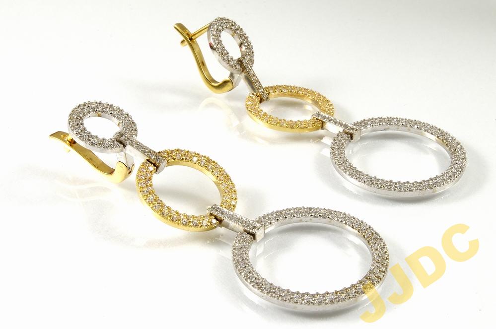 ZLATÉ KRUHOVÉ náušnice 14k 5,5cm! EXKLUZÍVNE!