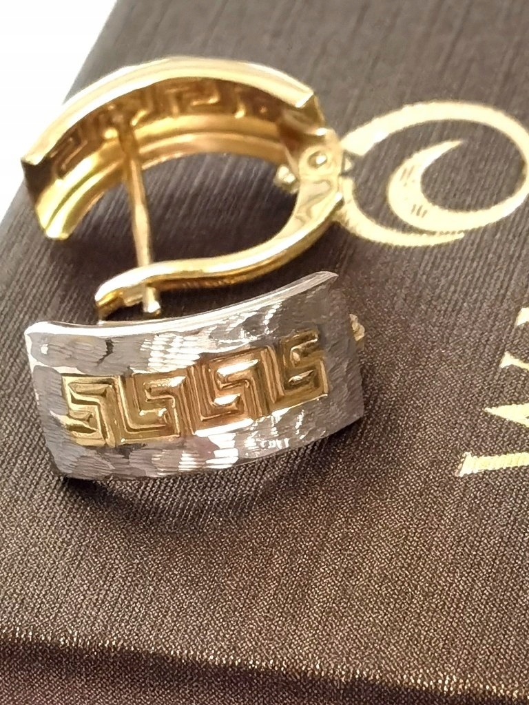 Grécke zlaté náušnice 585 14ct