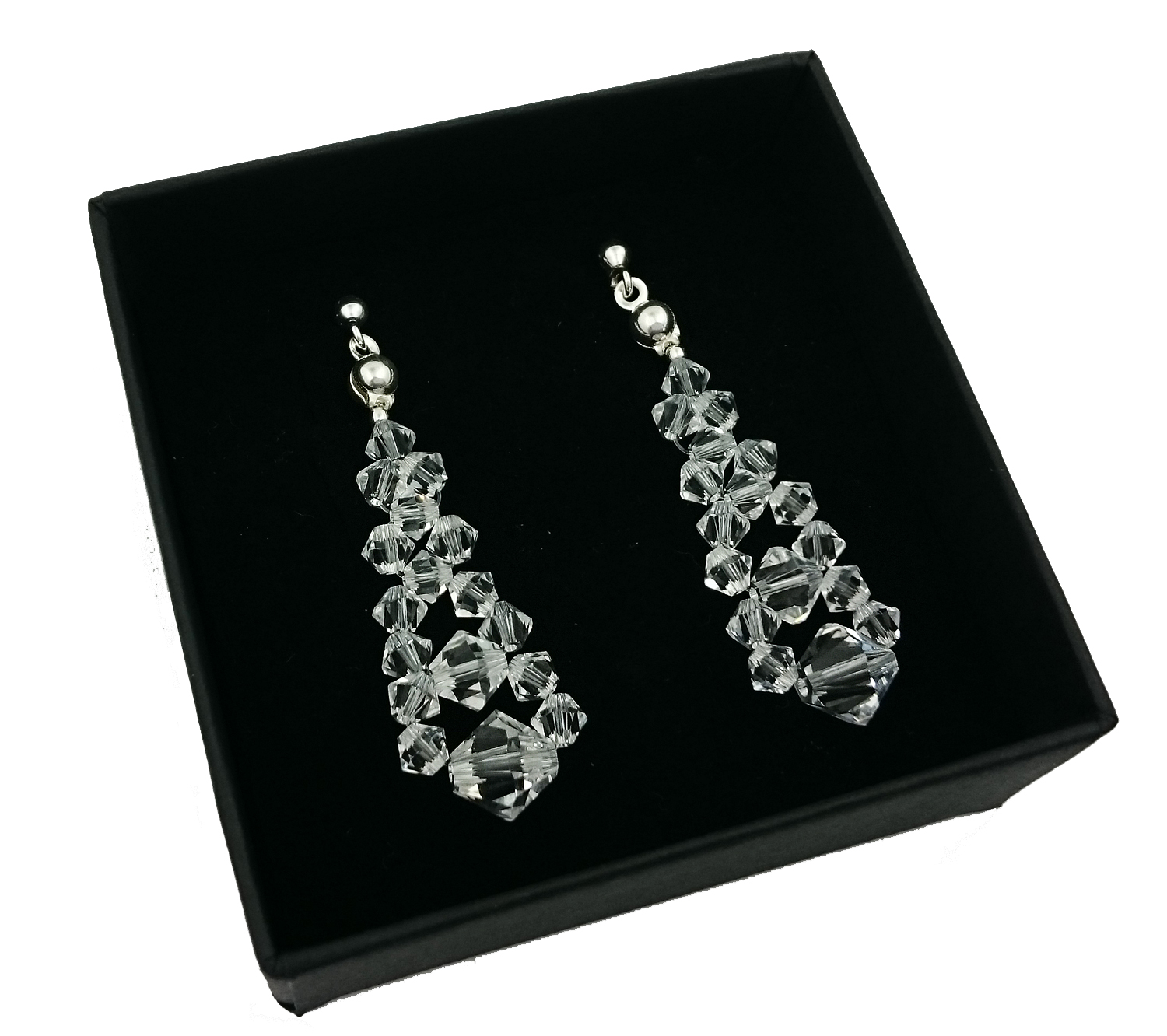Svadobné náušnice Swarovski Swarowski Crystal 530