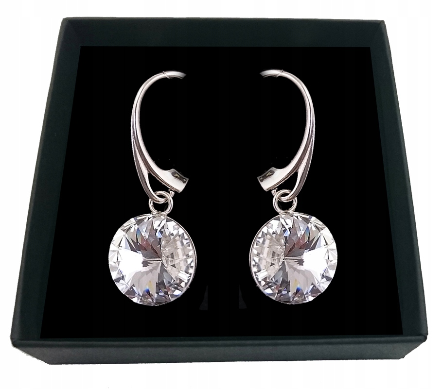 SVADOBNÉ náušnice vyrobené z kryštálov SWAROVSKI ARTEO 746