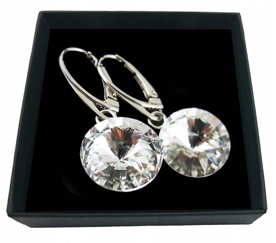 SVADOBNÉ náušnice vyrobené z kryštálov SWAROVSKI ARTEO 991