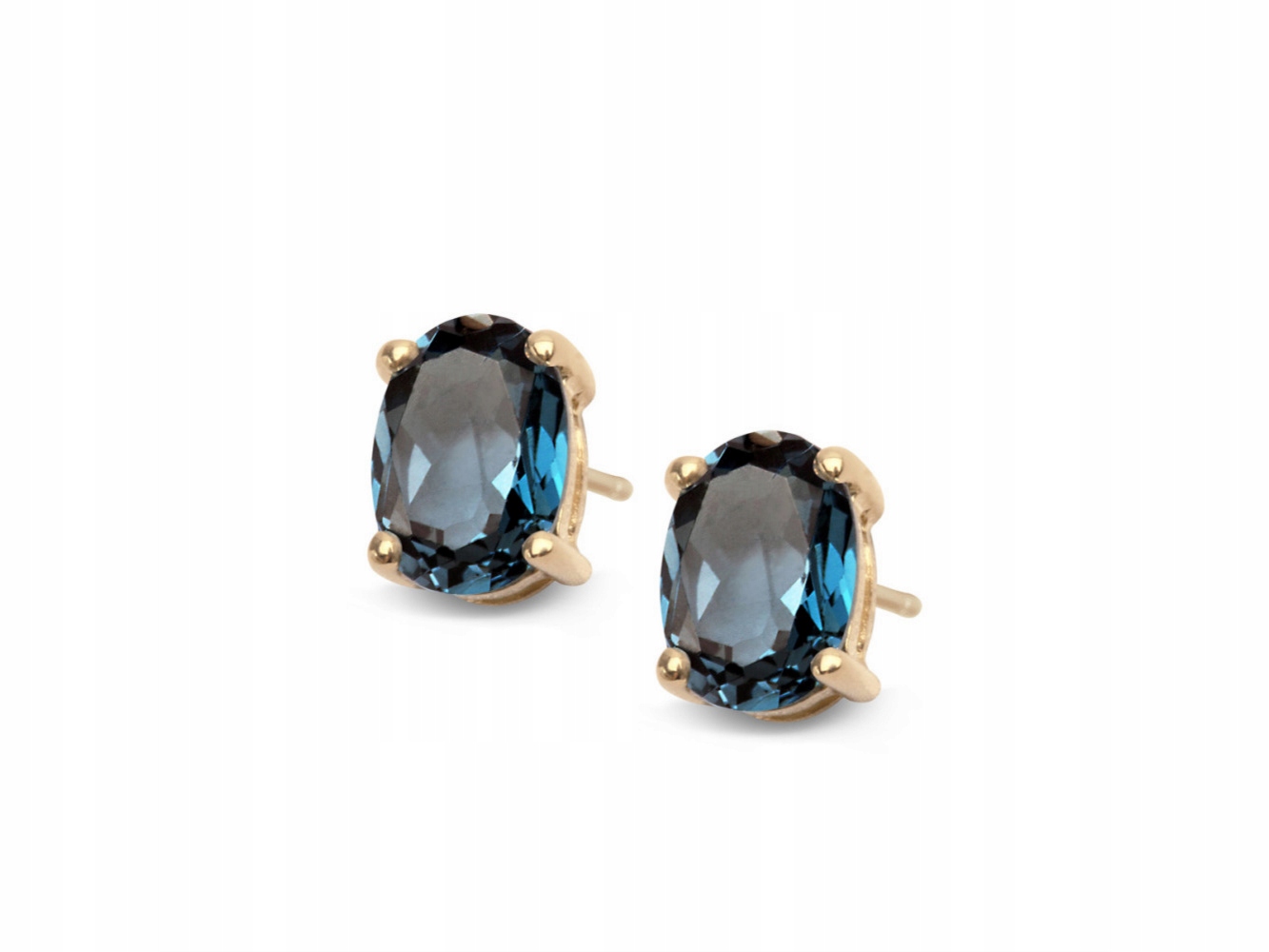 Topaz London Blue náušnice