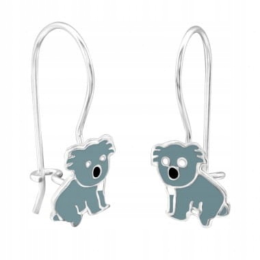 Detské náušnice koala