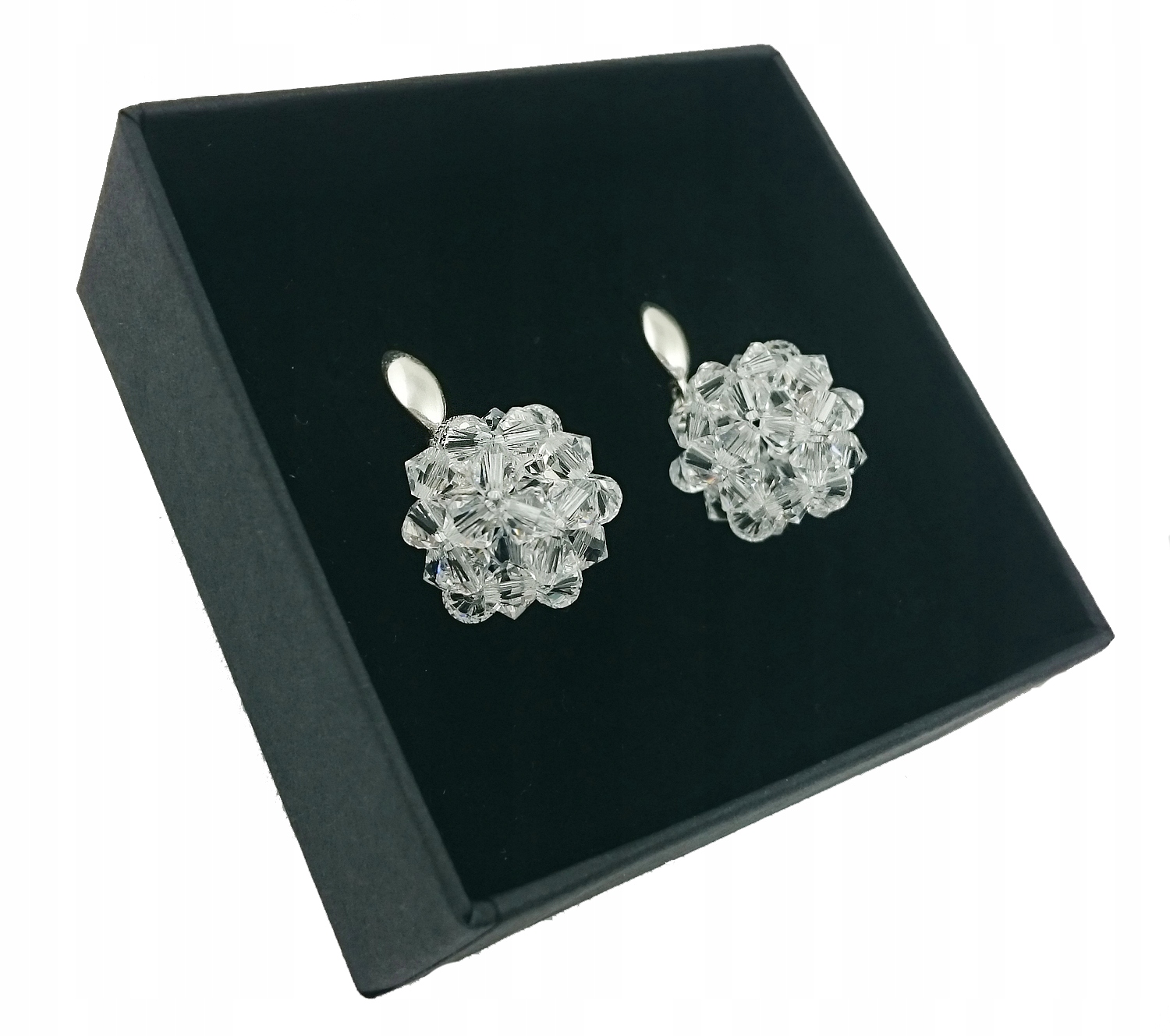 Svadobné náušnice od kryštálov Swarovski 792