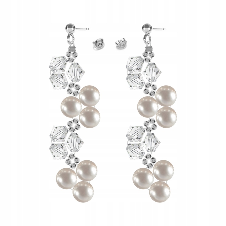 Náušnice s kryštálmi Swarovski, KR 752