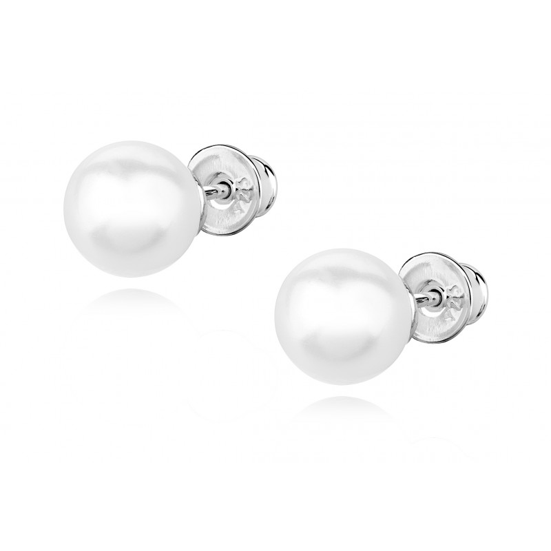 Perlové náušnice Swarovski KR14