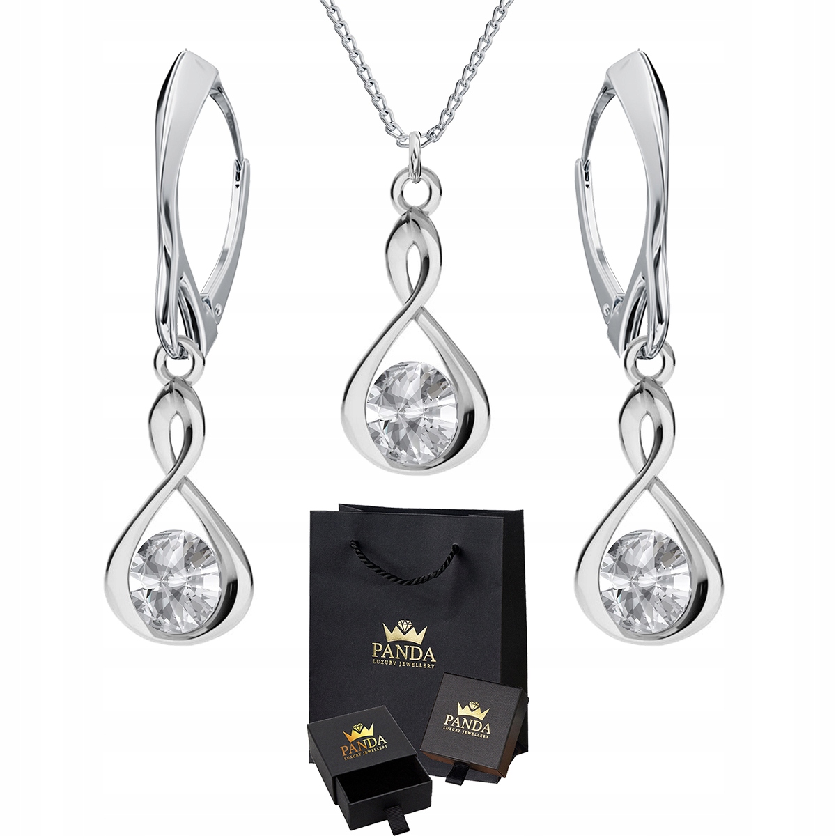 Infinity Swarovski Silver 925 Šperky