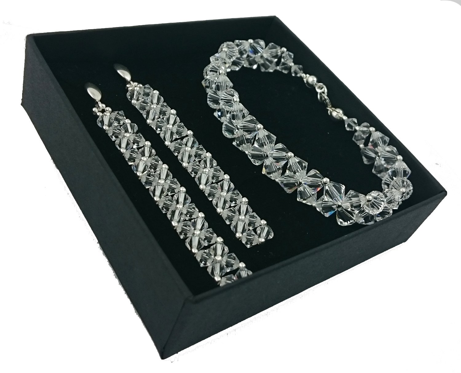 SVADOBNÁ súprava kryštálov SWAROVSKI 806