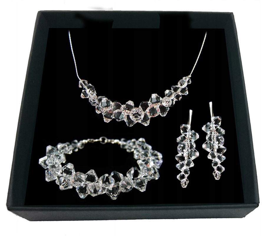 SVADOBNÁ súprava vyrobená z kryštálov SWAROVSKI ARTEO 618