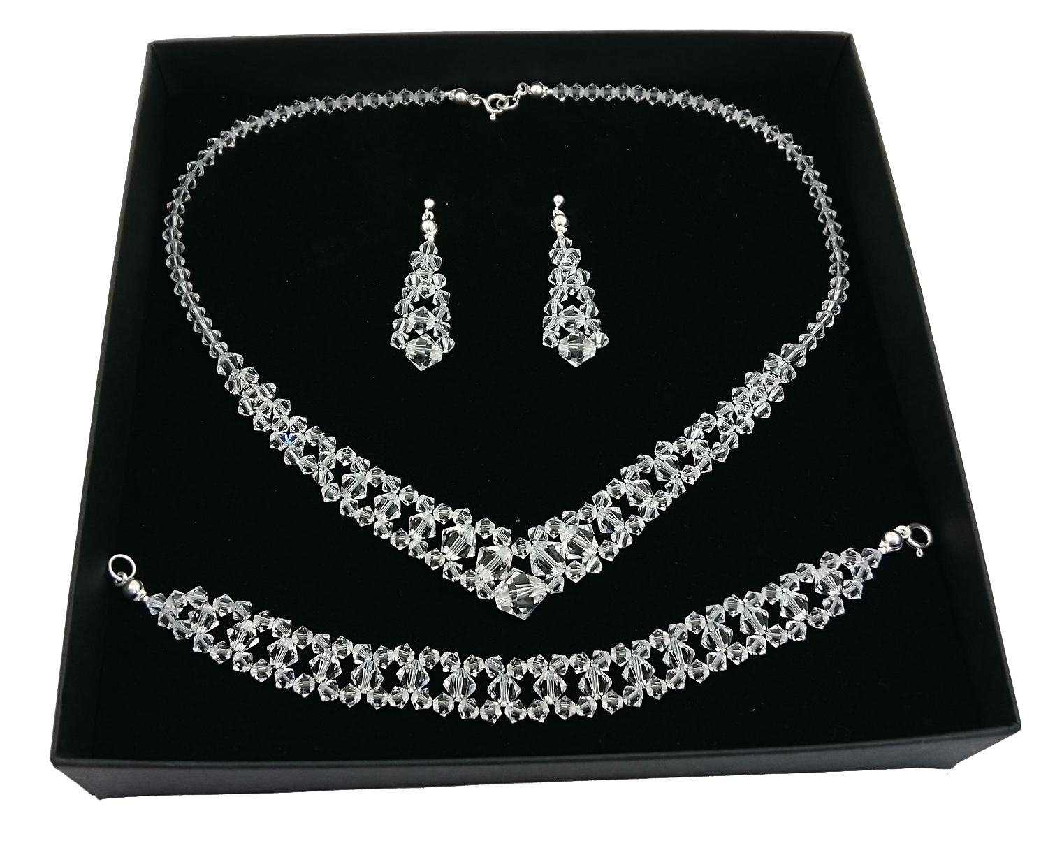SVADOBNÁ SADA KRÁSNYCH SWAROVSKI 529