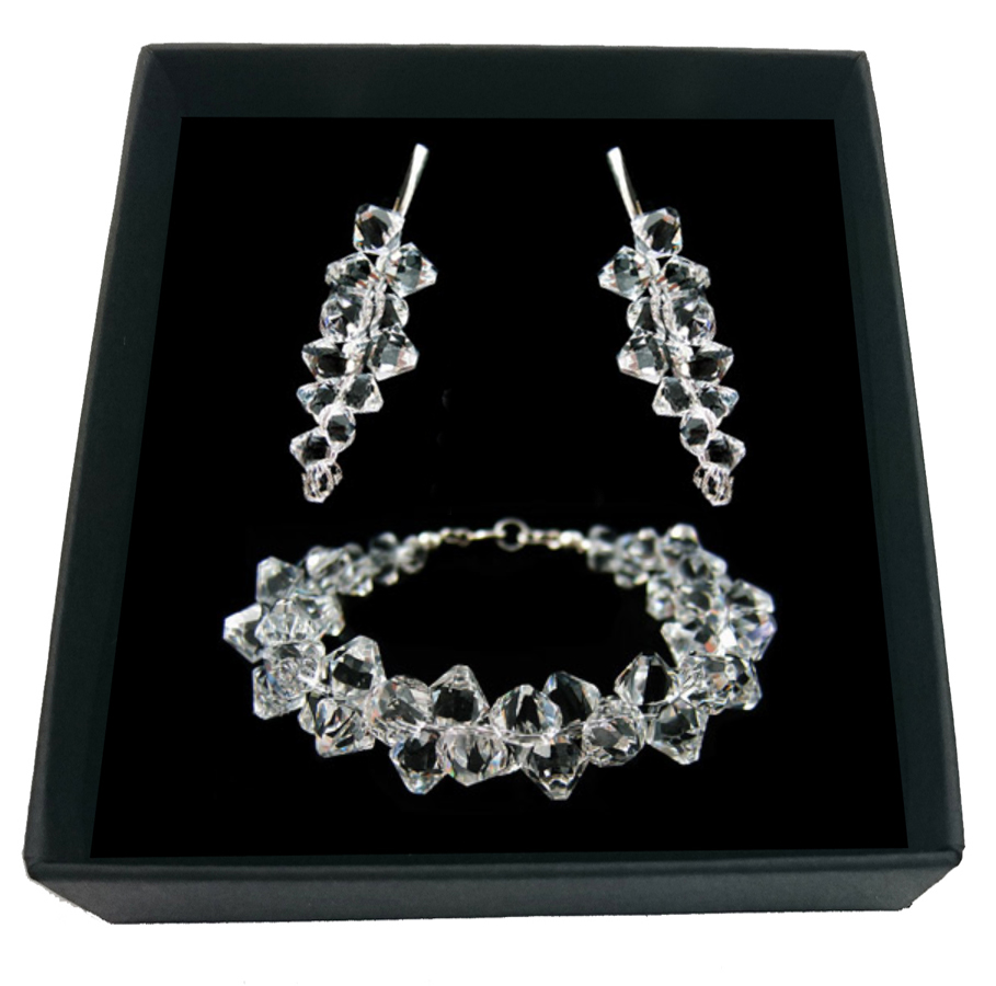SVADOBNÁ súprava krištáľu SWAROVSKI 614