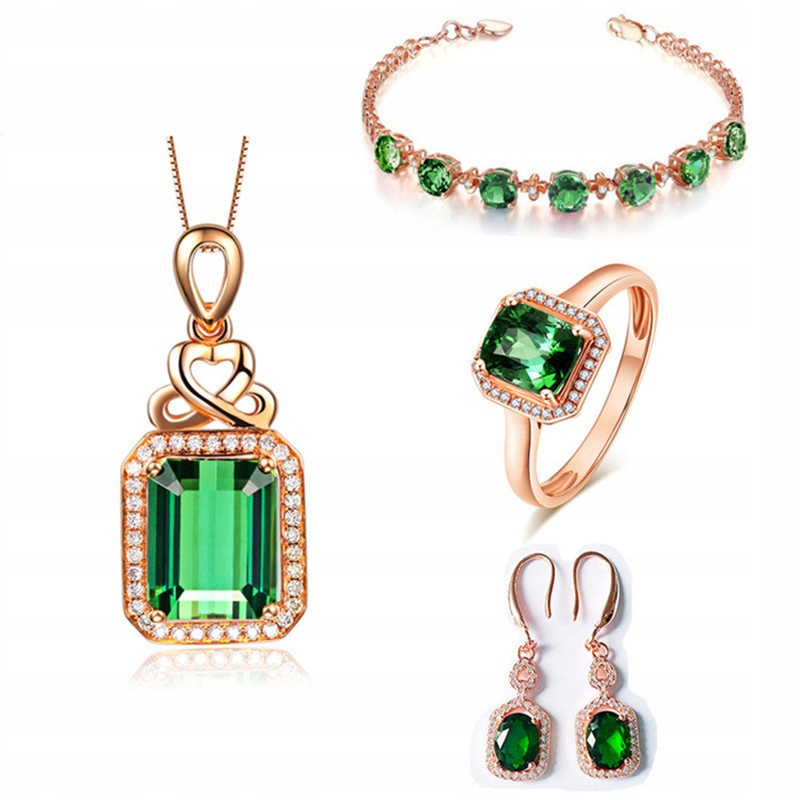 Súprava šperkov Lucky Clover Emerald [4]