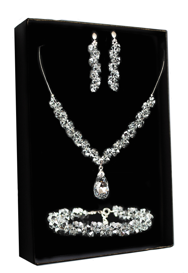 Sada svadobného náhrdelníka SWAROVSKI CAL KP5 ako darček