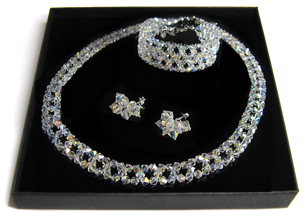 Sada kryštálov Swarovski CRYSTAL AB EXTRA!