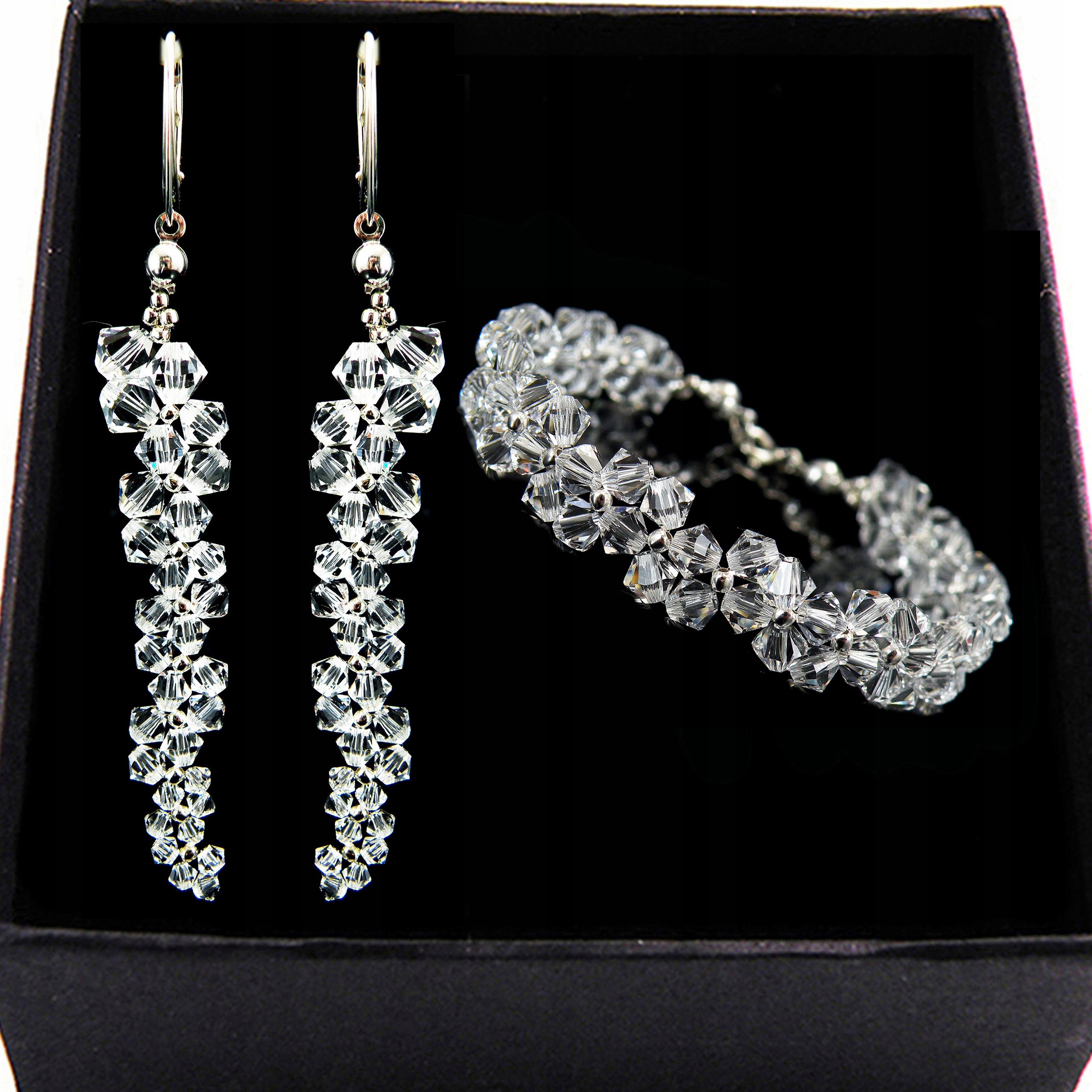 Svadobný set SWAROVSKI crystals crystal