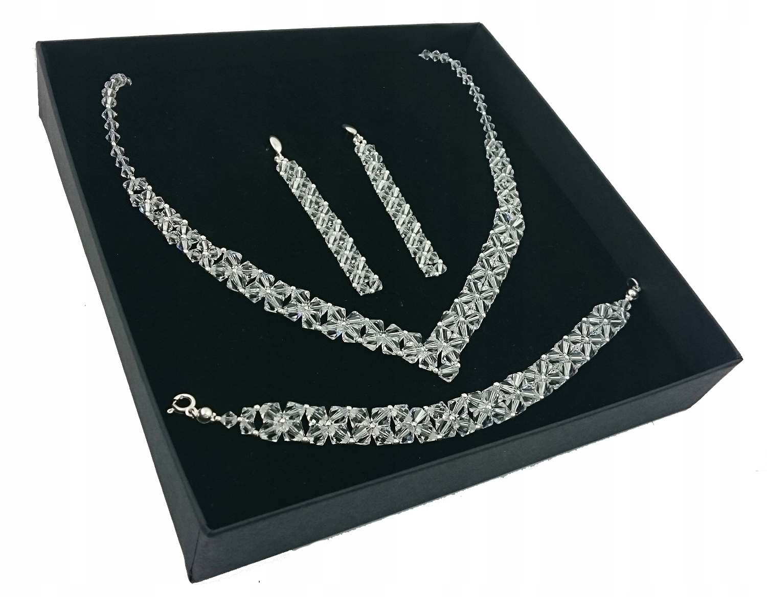 Svadobná súprava z Swarovski Crystals 1673