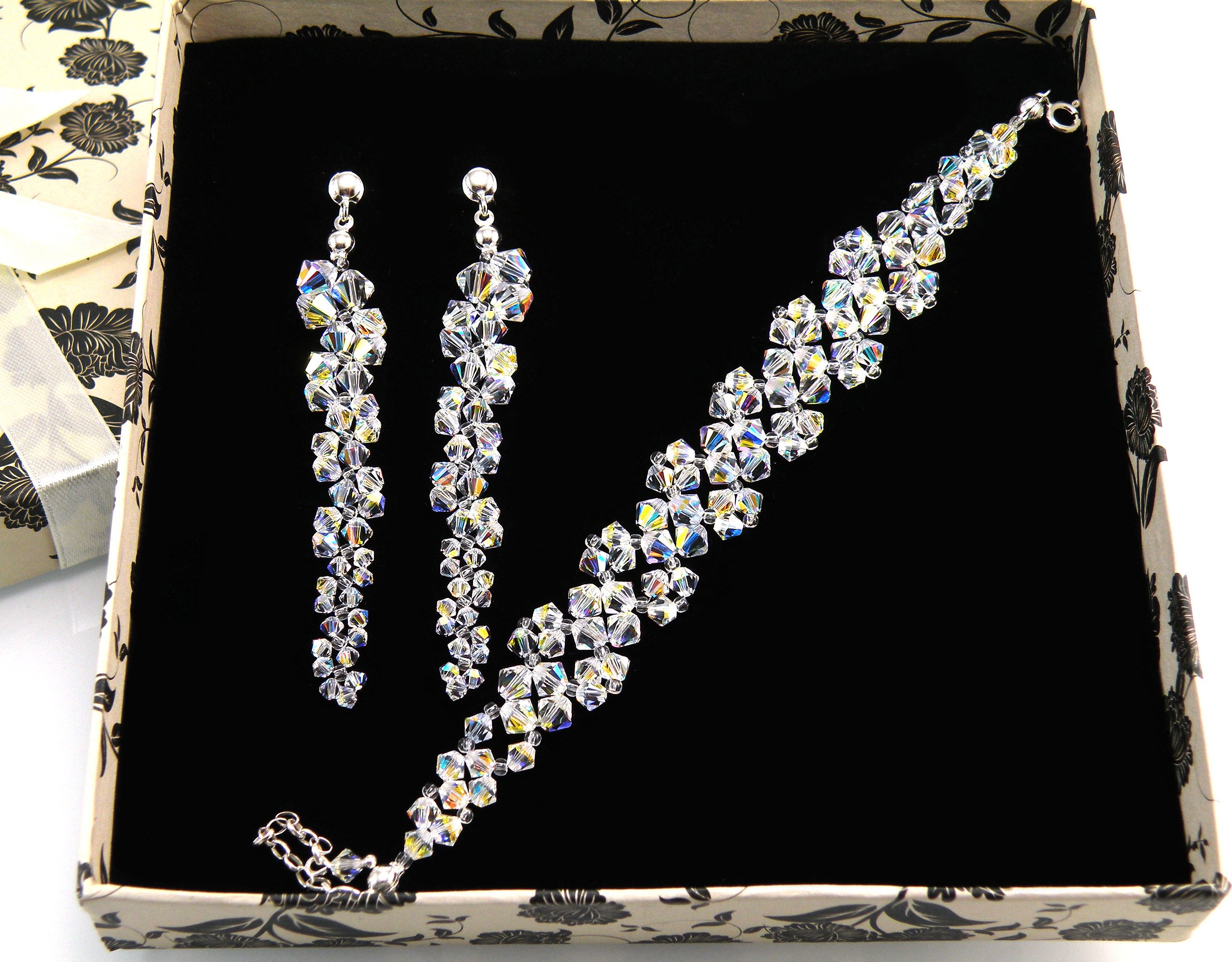 Svadobná súprava od Swarovski Crystals Oharalty