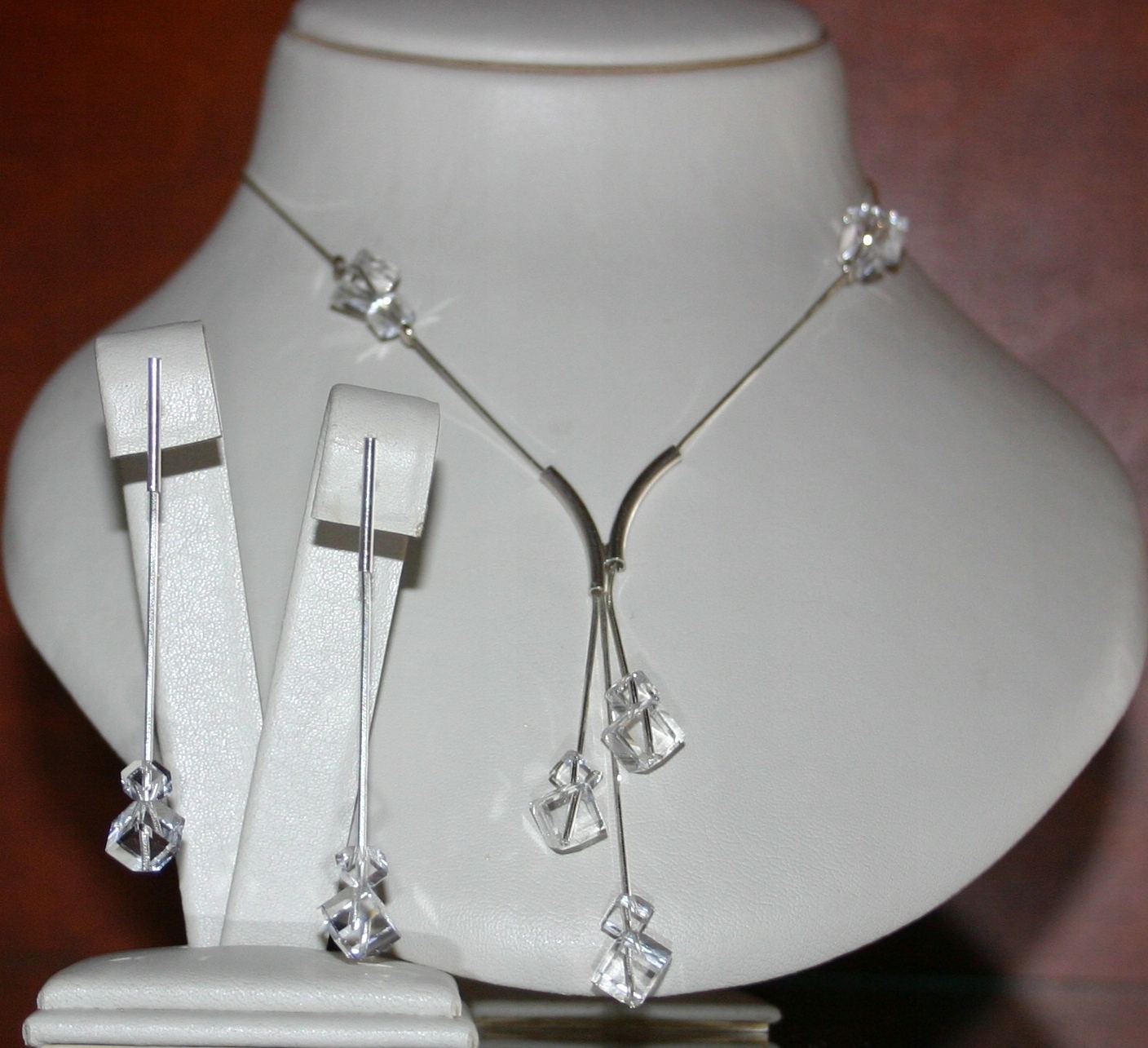 Strieborná sada krásy OneDay 10 Swarovski Element