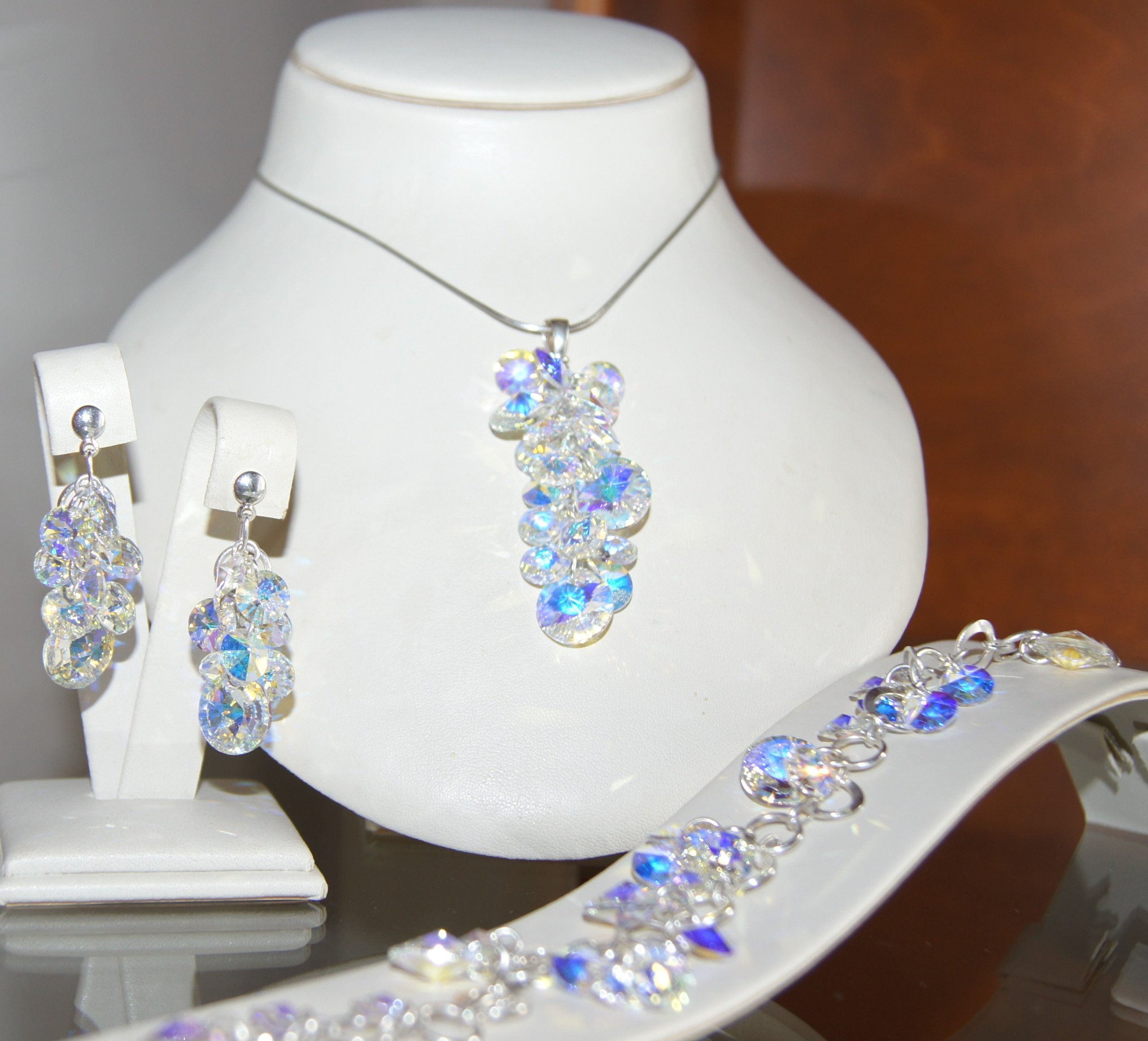 Beauty OneDay 18 strieborná sada SWAROVSKI ELEMENT