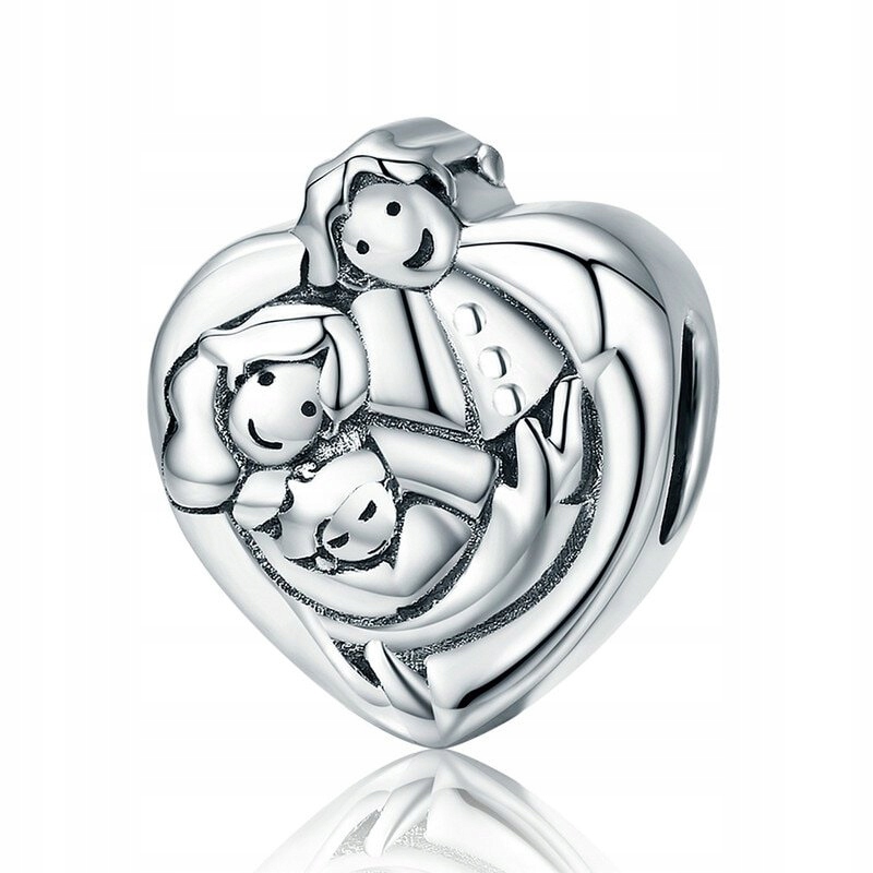 Korálkové korálky pre Pandora Silver 925, Family
