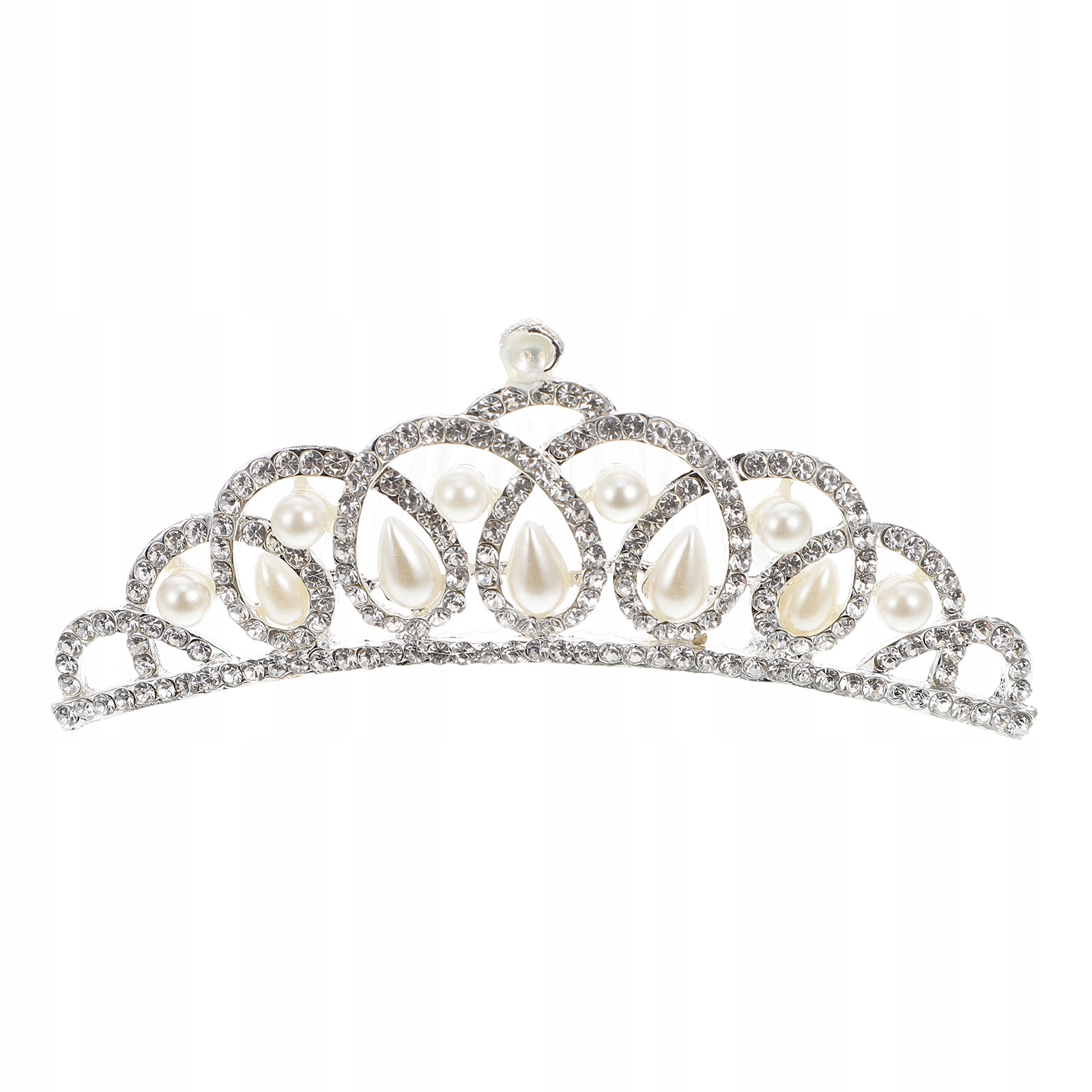Crystal Pearl Tiara Svadobná čelenka