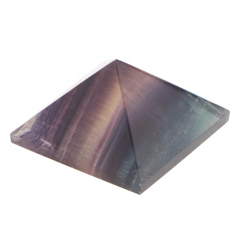 Pyramídový kryštál - farebný 3 cm