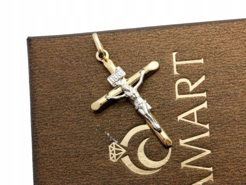 Krížový kríž malé zlato 585, 14ct