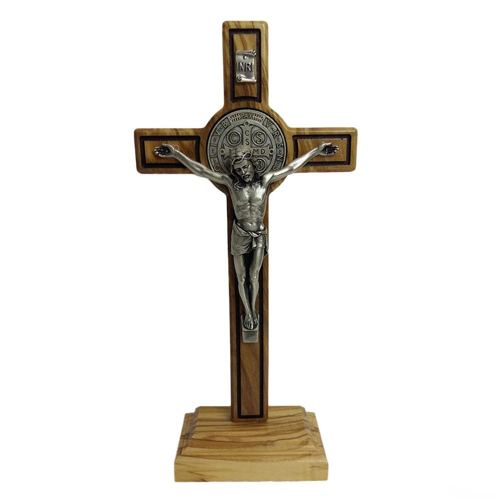 Stály drevený kríž 21 cm ... - 62612
