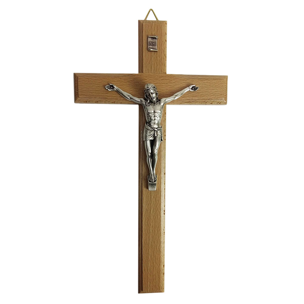 Drevený drevený kríž 32 cm - 62603