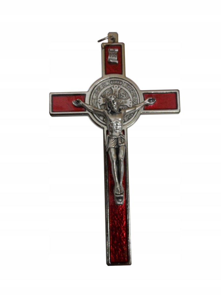 Závesný kovový kríž sv. Benedikta ... - 56635