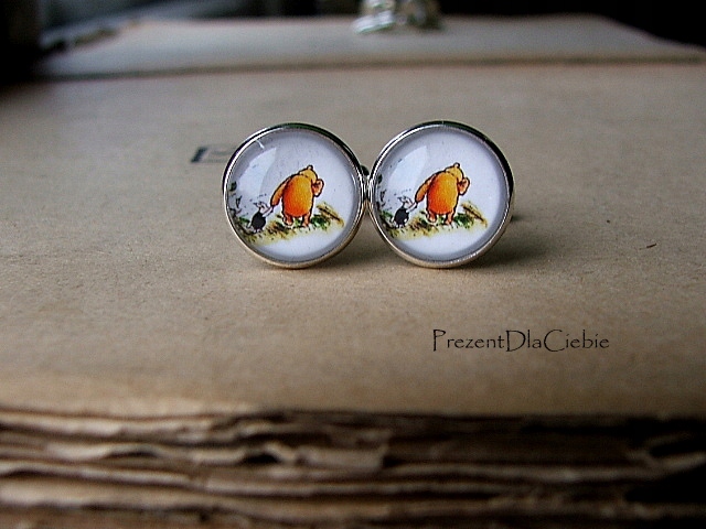 Winnie the Pooh Cufflinks pre košeľu